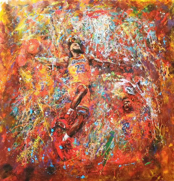 Lebron Slam Metallic Variation