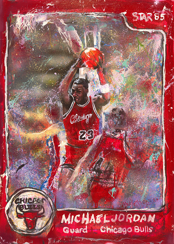JordanStarcardresize Michael Jordan Star Rookie Card