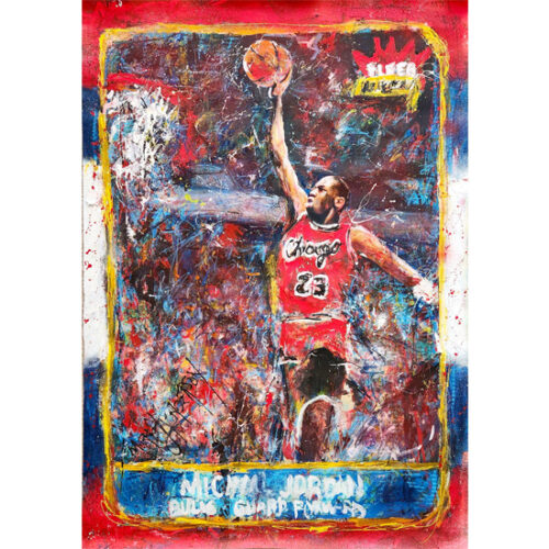 basketball72_01 MJ Rookie Card