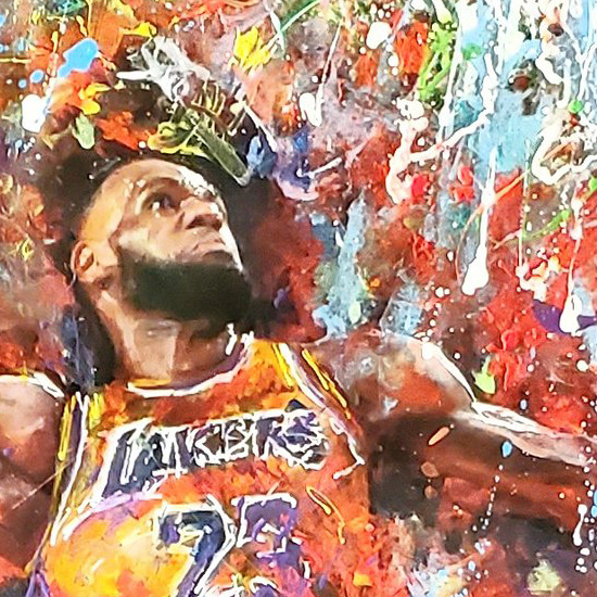 Lebron Slam Metallic Variation