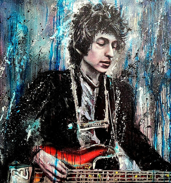 dylanmh3 Bob Dylan with Signed Album