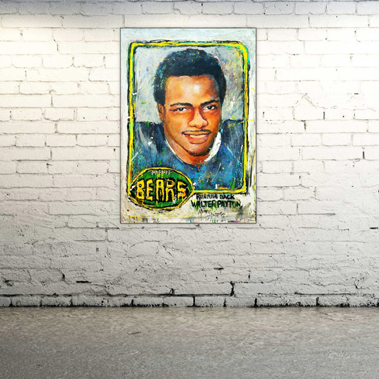 football200_02 Walter Payton Rookie Card