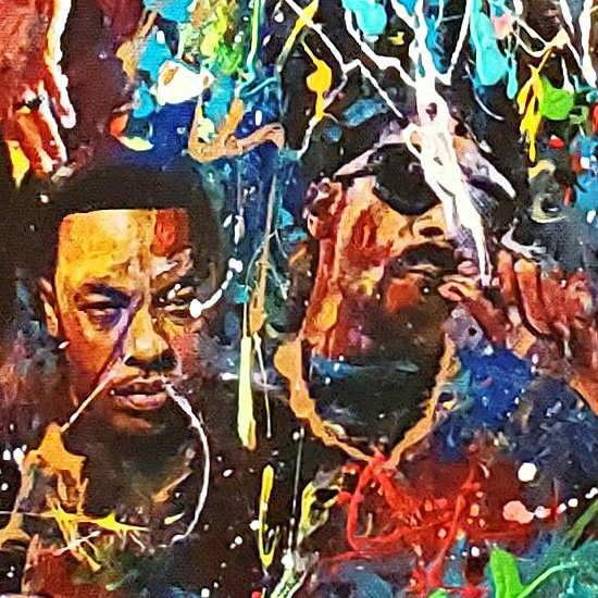 store35_01 Dr. Dre and Snoop Dogg "Doc and the Dawg"