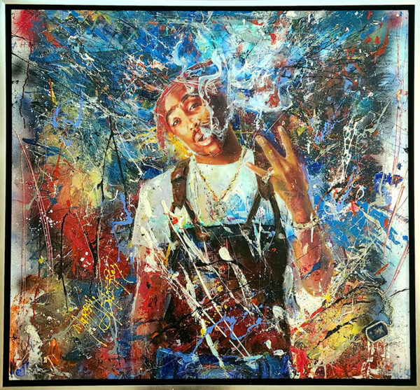 Tupac Shakur Original Painting